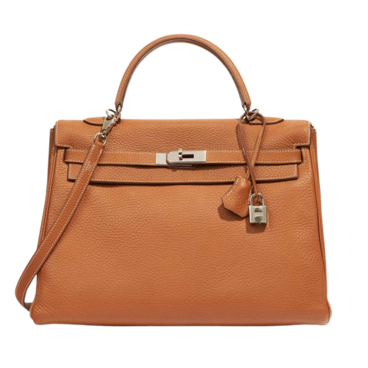 Hermes Kelly 35 Gold Togo Leather
