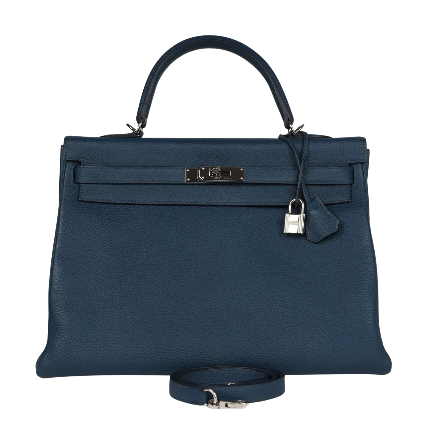 Hermes Kelly 35 Bleu de Prusse Togo Leather