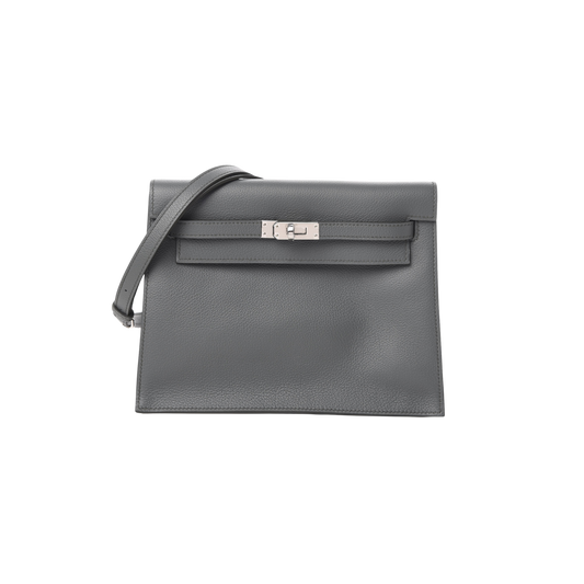 Hermes Kelly Danse Vert Amande Evercolor Leather