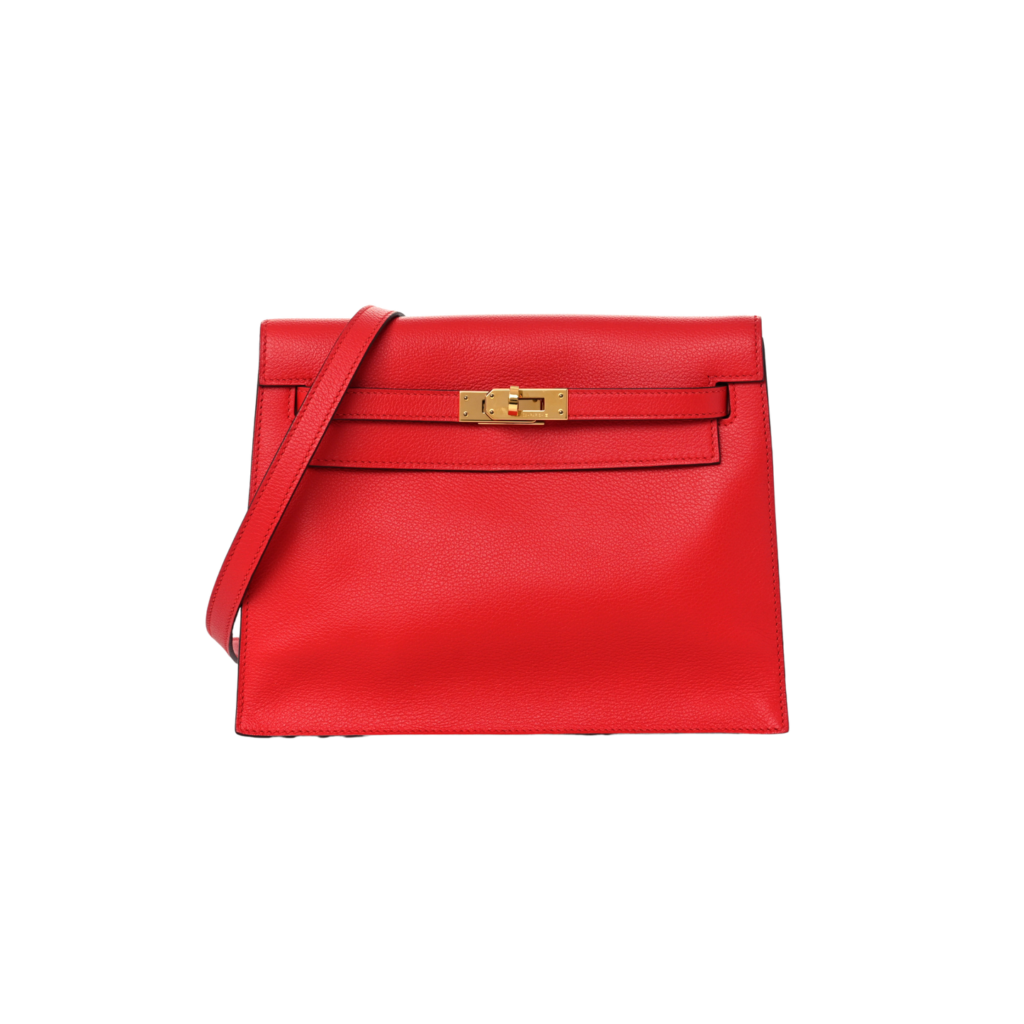 Hermes Kelly Danse Rouge de Coeur Evercolor Leather