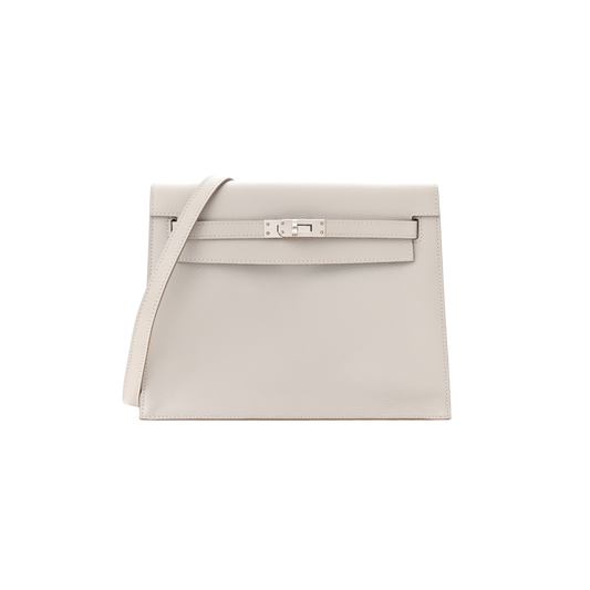 Hermes Kelly Danse Gris Perle Evercolor Leather