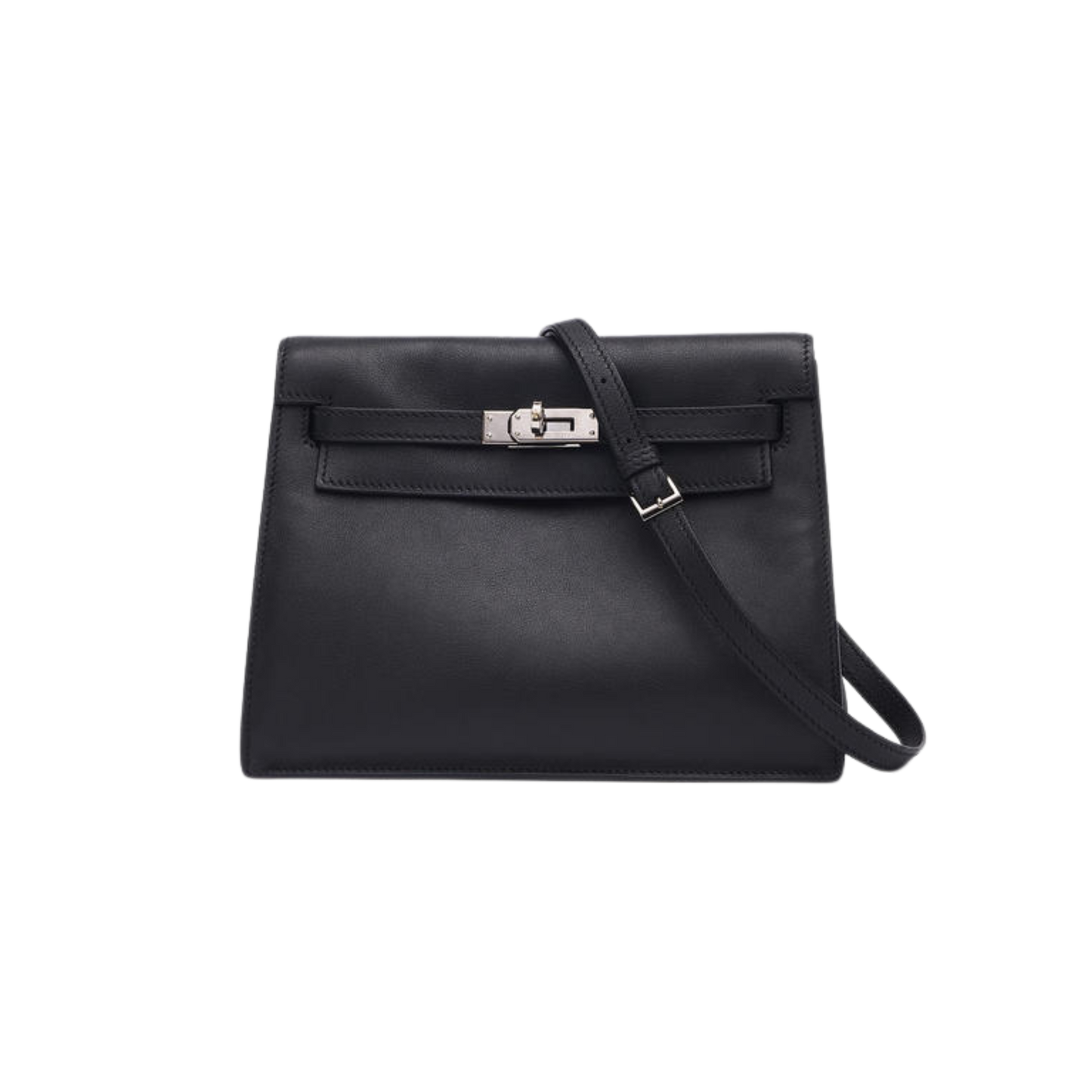 Hermes Kelly Danse Noir Swift Leather