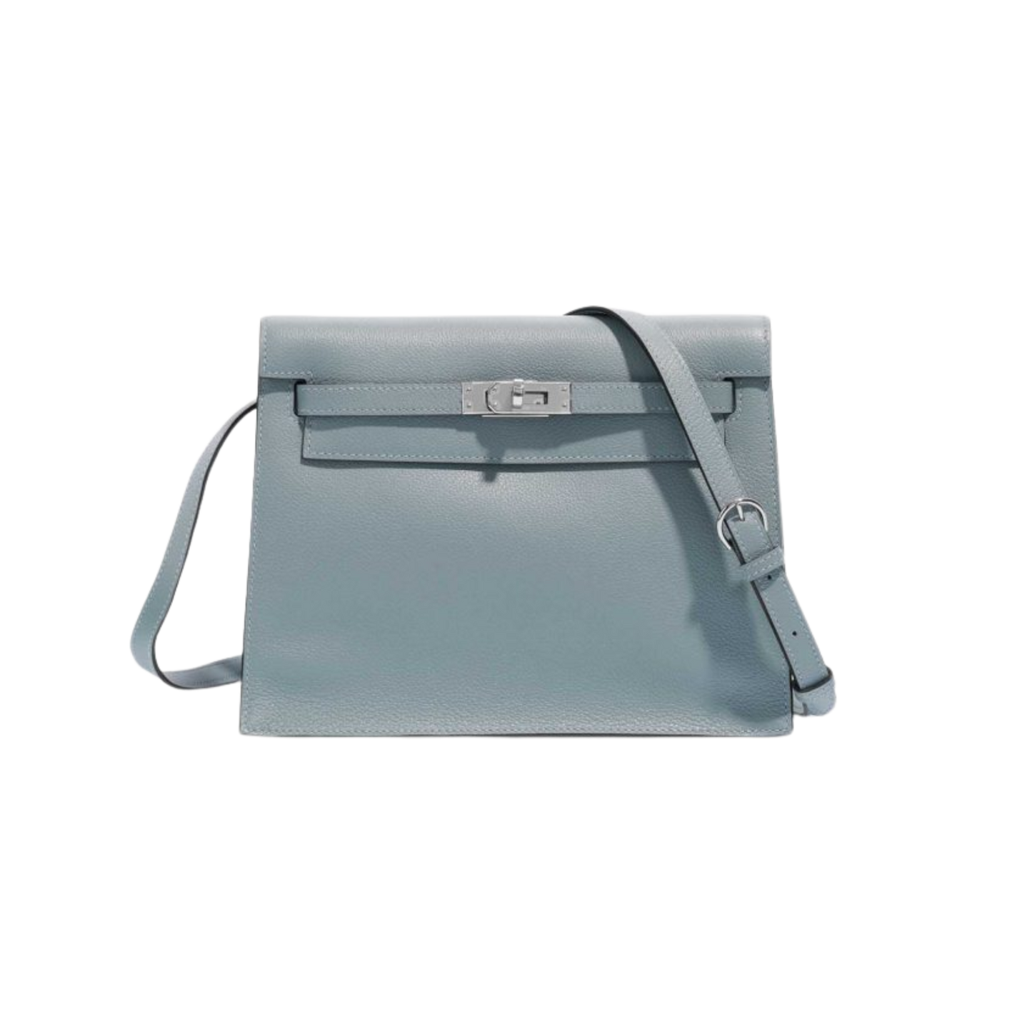 Hermes Kelly Danse Bleu Lin Evercolor Leather