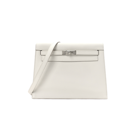 Hermes Kelly Danse Gris Pale Swift Leather