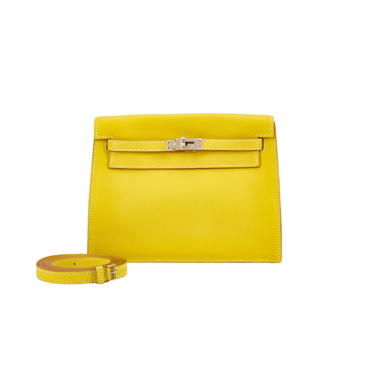 Hermes Kelly Danse Lime Swift Leather