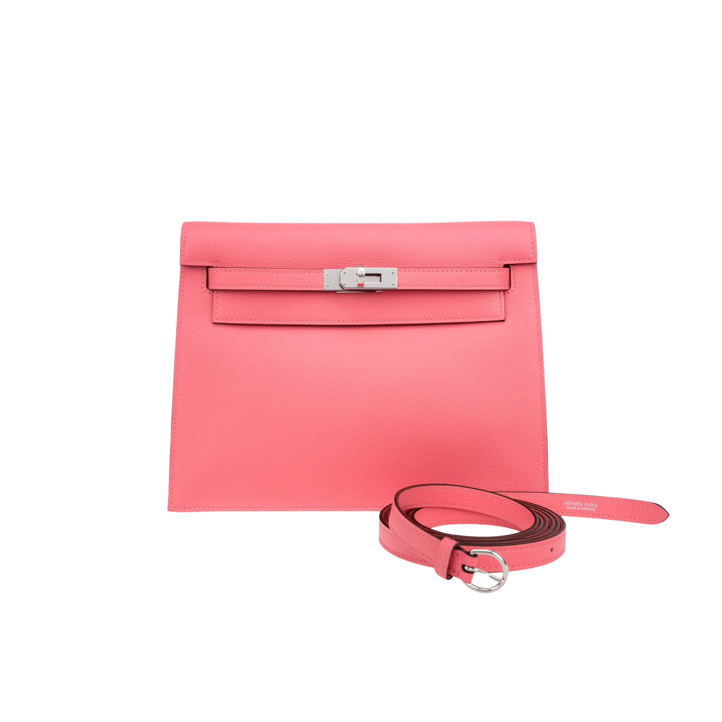 Hermes Kelly Danse Rose Azalee Evercolor Leather