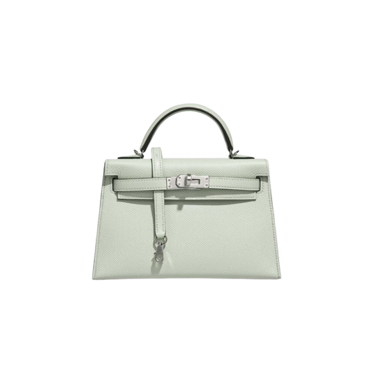 Hermes Kelly 20 Vert Fizz Epsom Leather