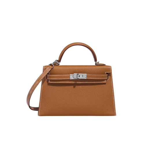 Hermes Kelly 20 Gold Epsom Leather