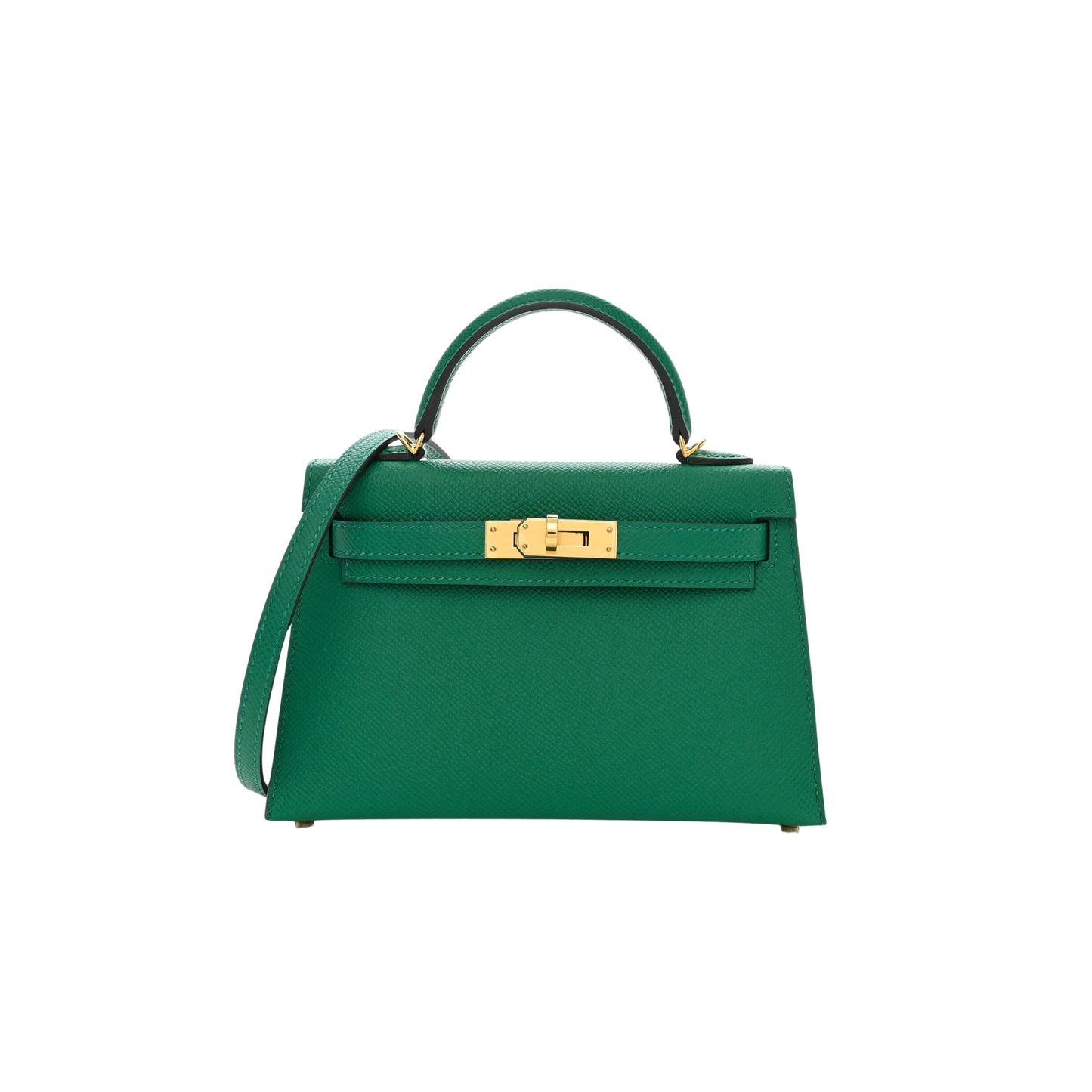 Hermes Kelly 20 Vert Vertigo Epsom Leather