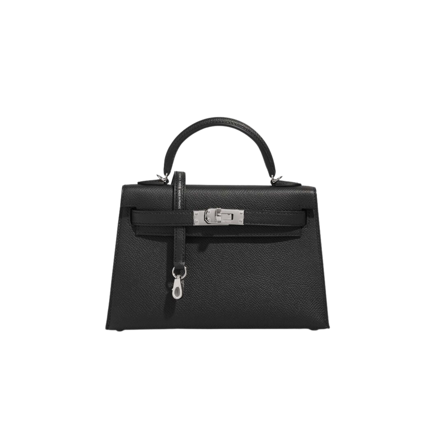 Hermes Kelly 20 Noir Epsom Leather