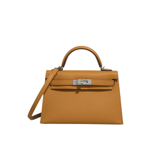 Hermes Kelly 20 Sesame Epsom Leather