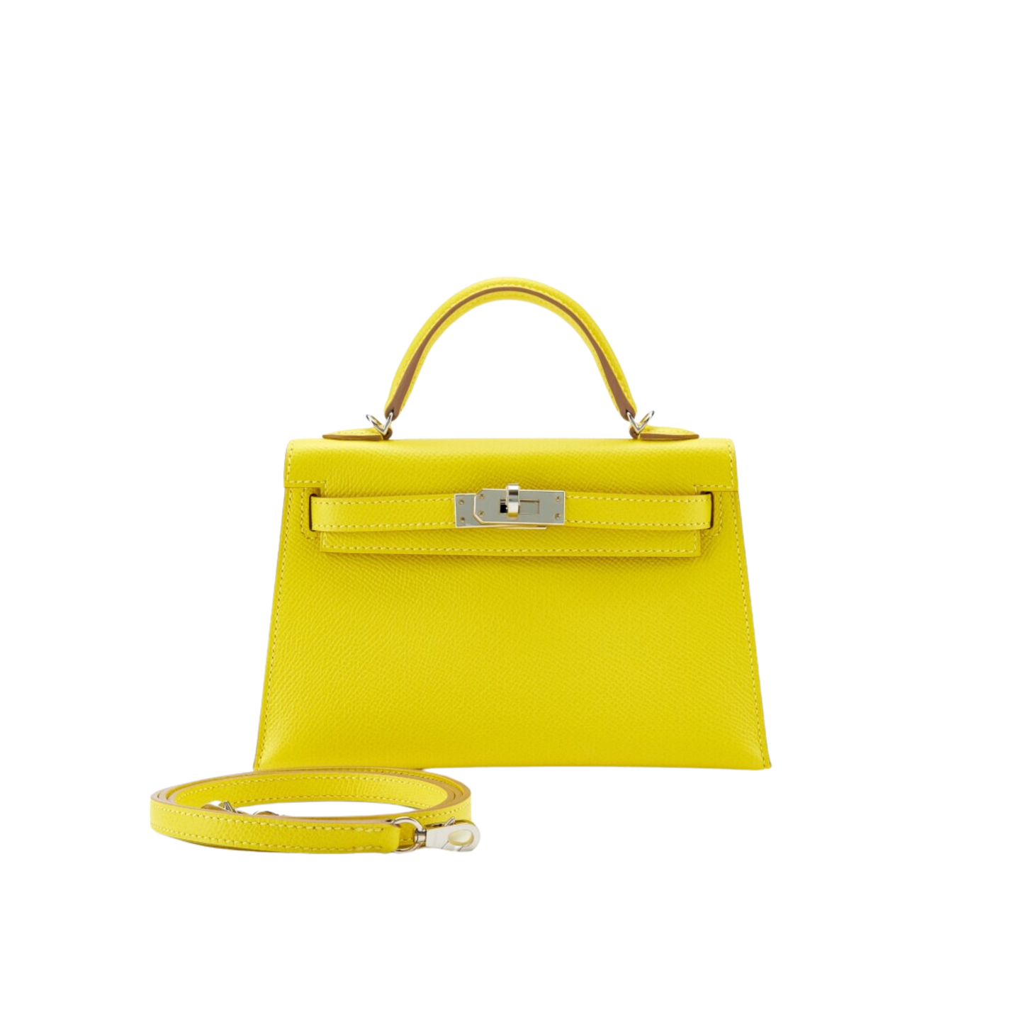 Hermes Kelly 20 Lime Epsom Leather