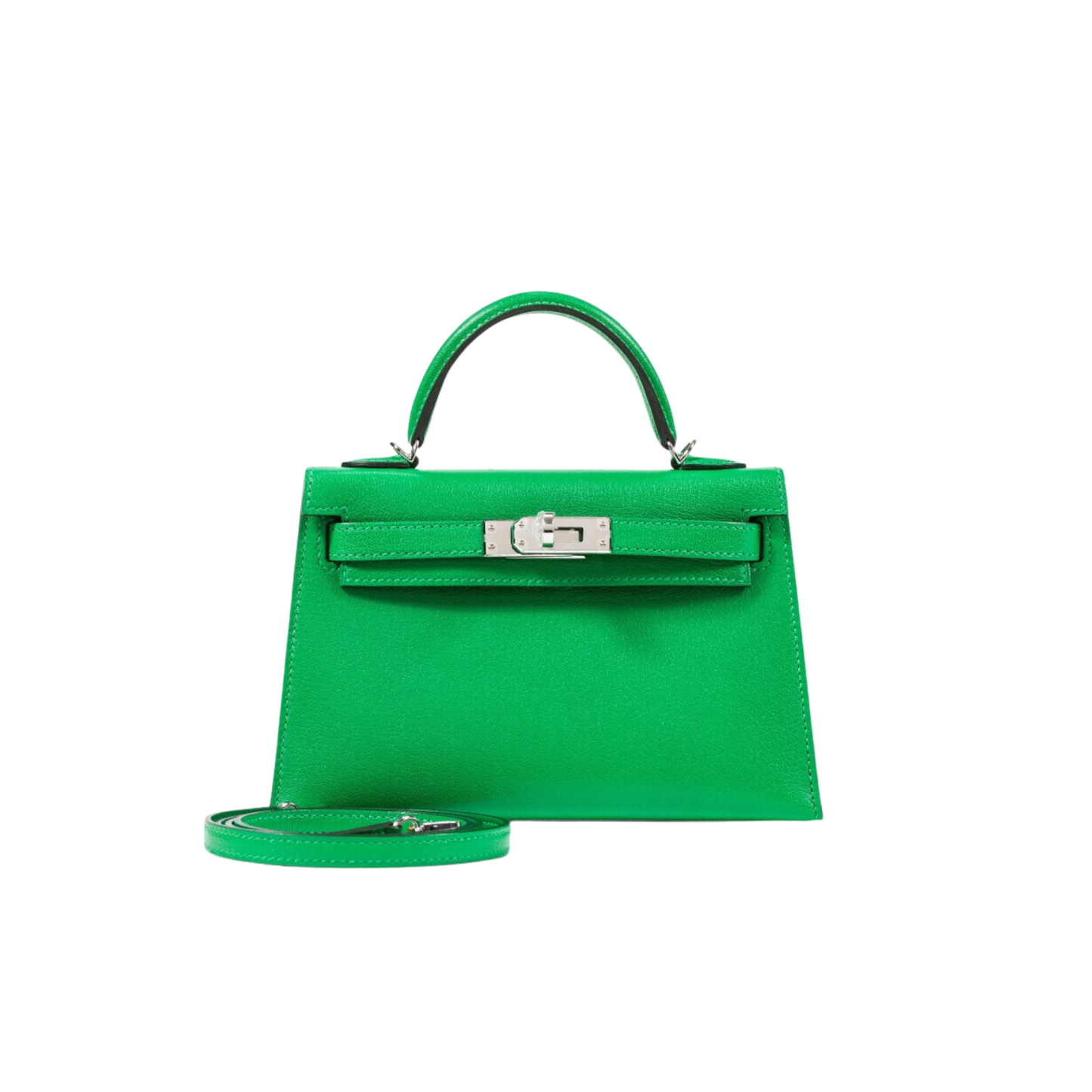 Hermes Kelly 20 Bambou Chevre Mysore Leather