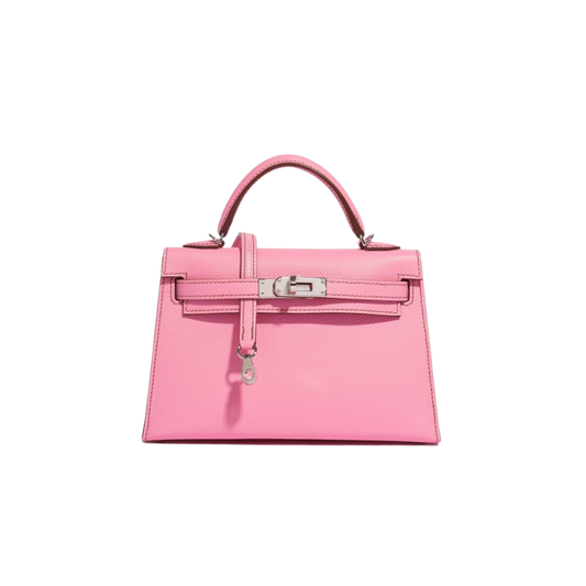 Hermes Kelly 20 5P Bubblegum Epsom Leather
