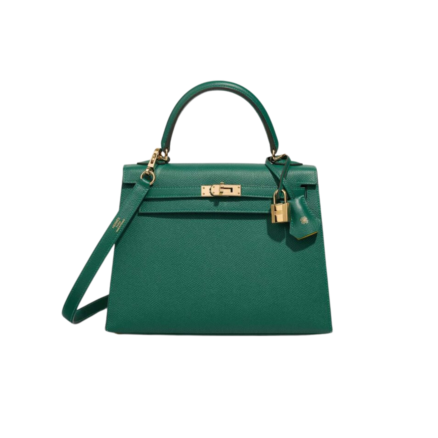 Hermes Kelly 25 Vert Jade Epsom Leather