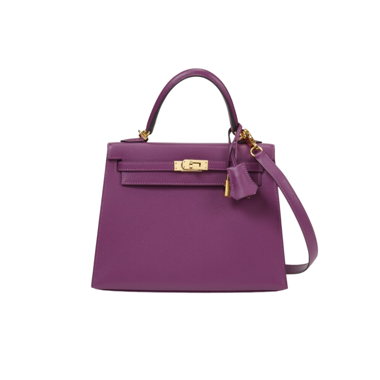 Hermes Kelly 25 Anemone Epsom Leather
