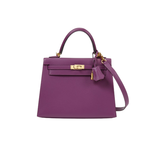 Hermes Kelly 25 Anemone Epsom Leather