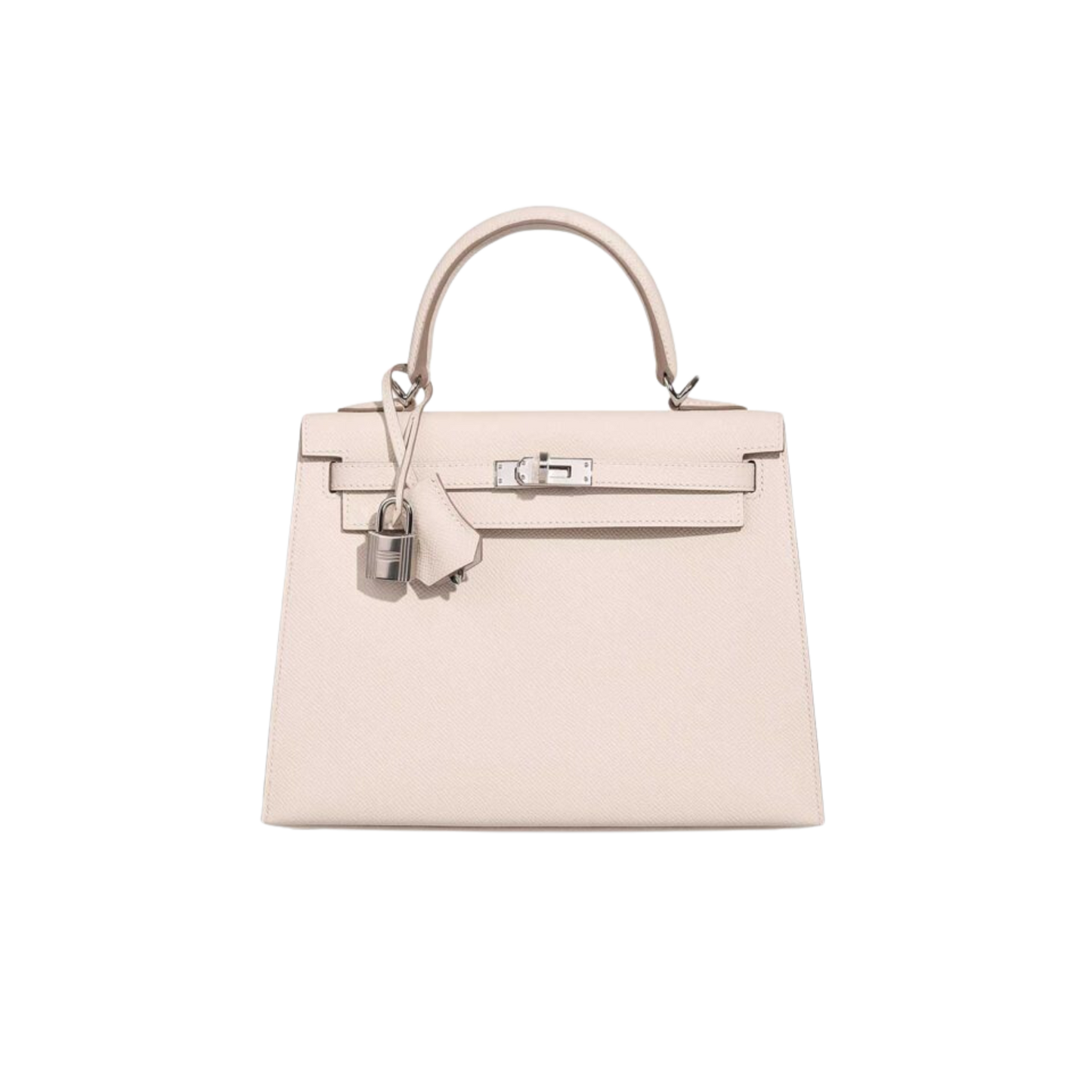 Hermes Kelly 25 Craie Epsom Leather