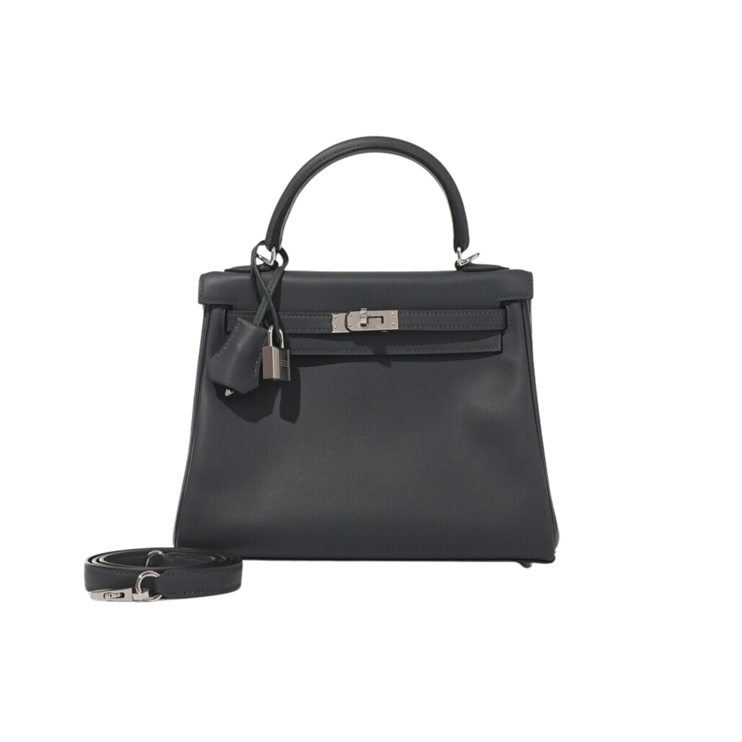 Hermes Kelly 25 Gris Misty Swift Leather