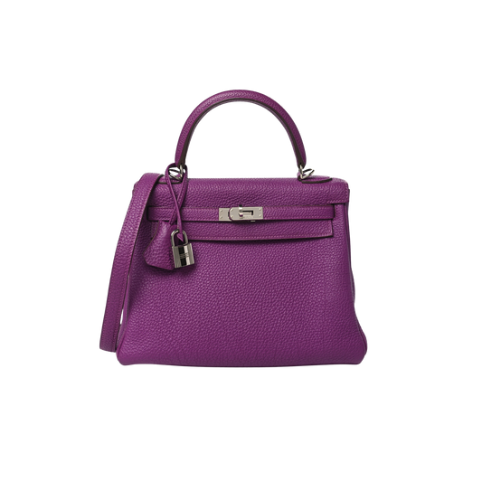 Hermes Kelly 25 Anemone Togo Leather