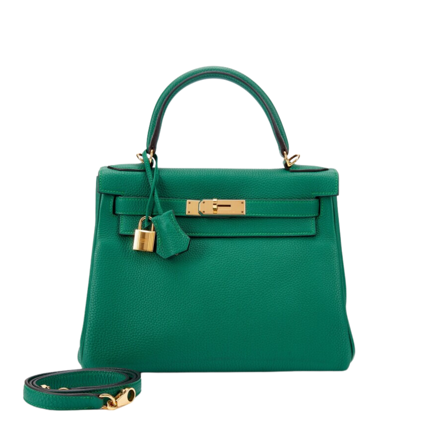 Hermes Kelly 28 Malachite Togo Leather