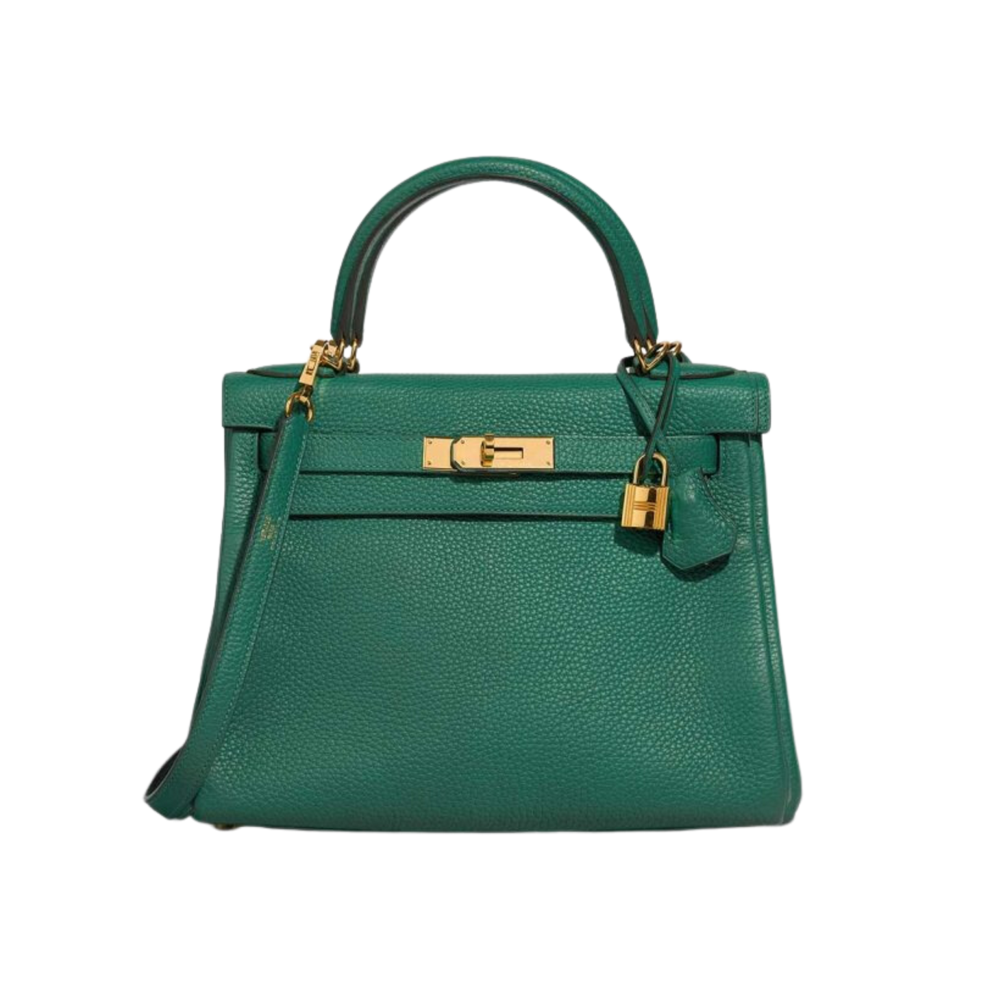 Hermes Kelly 28 Vert Vertigo Togo Leather