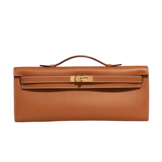Hermes Kelly Cut Gold Swift Leather