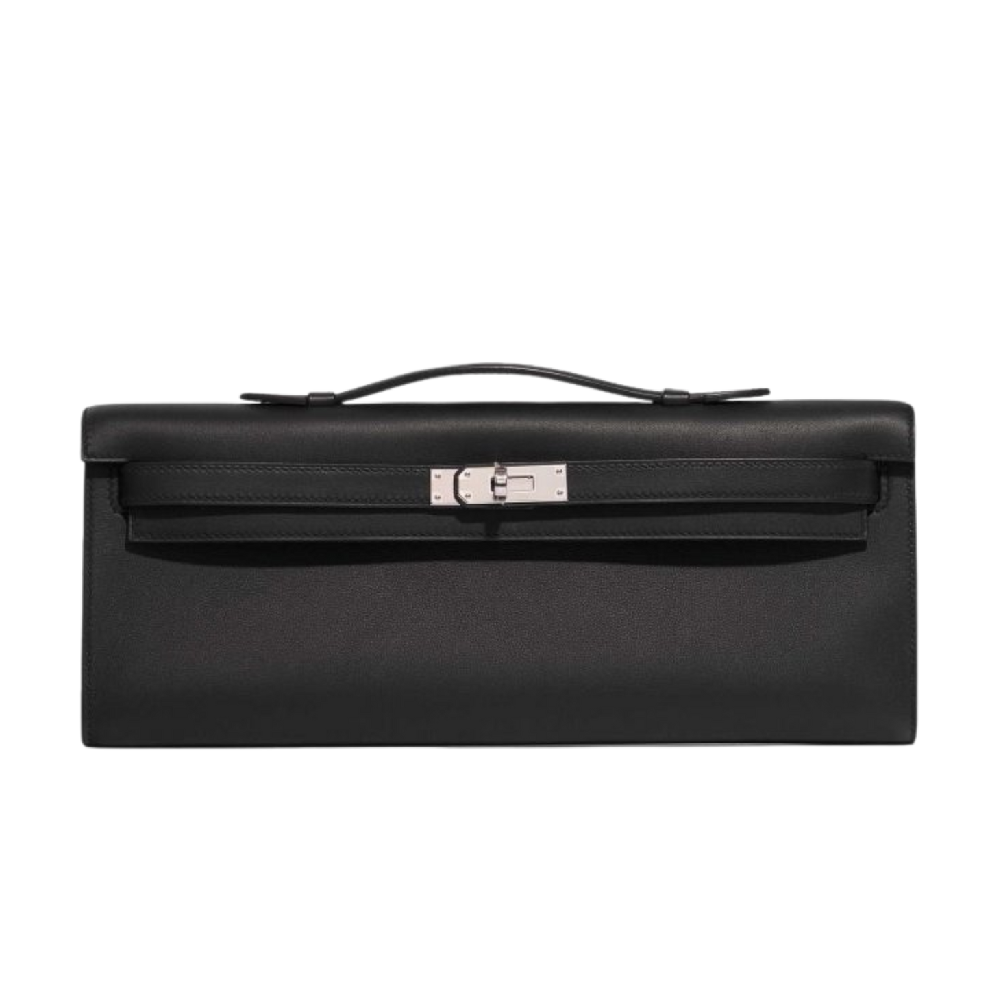 Hermes Kelly Cut Noir Swift Leather