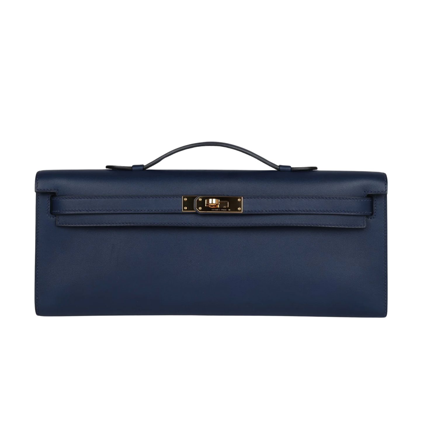 Hermes Kelly Cut Navy Swift Leather