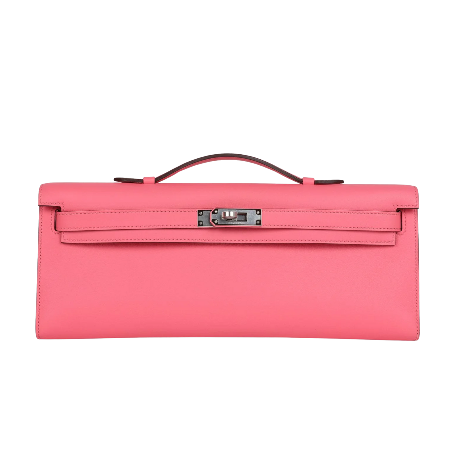 Hermes Kelly Cut Rose Azalee Swift Leather