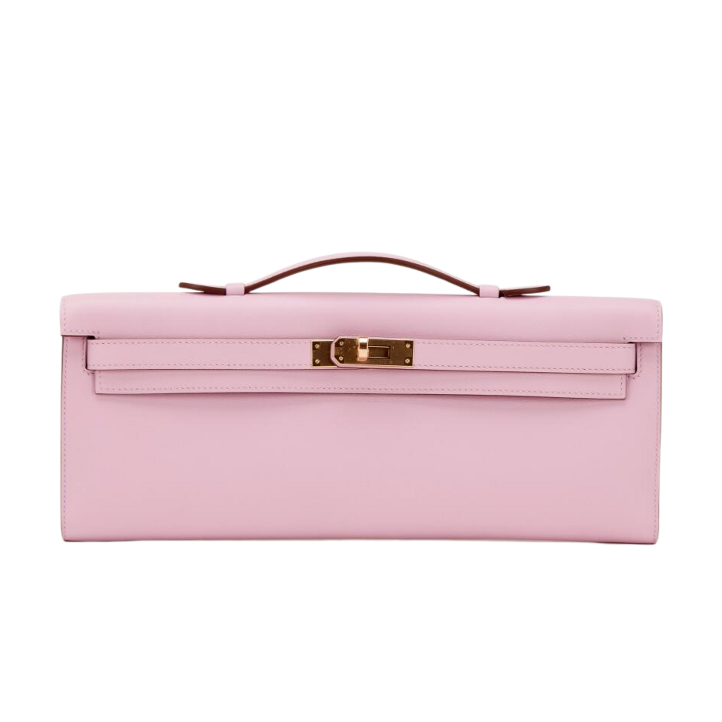 Hermes Kelly Cut Mauve Sylvestre Swift Leather