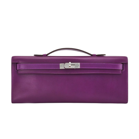 Hermes Kelly Cut Anemone Swift Leather