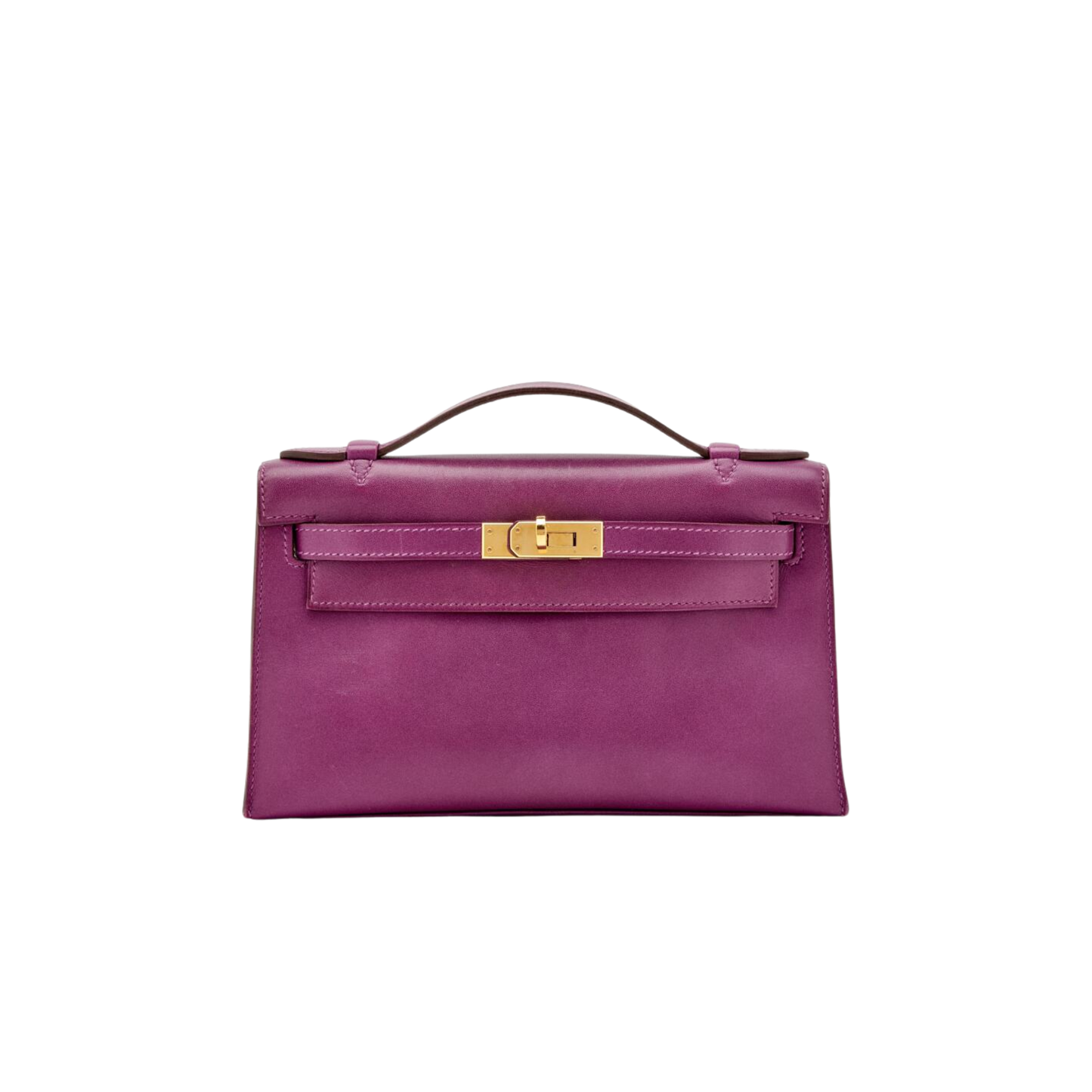 Hermes Kelly Pochette Pelouse Swift Leather