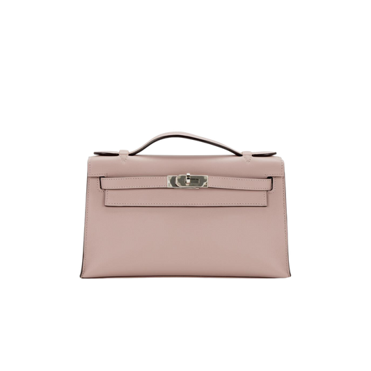 Hermes Kelly Pochette Glycine Swift Leather