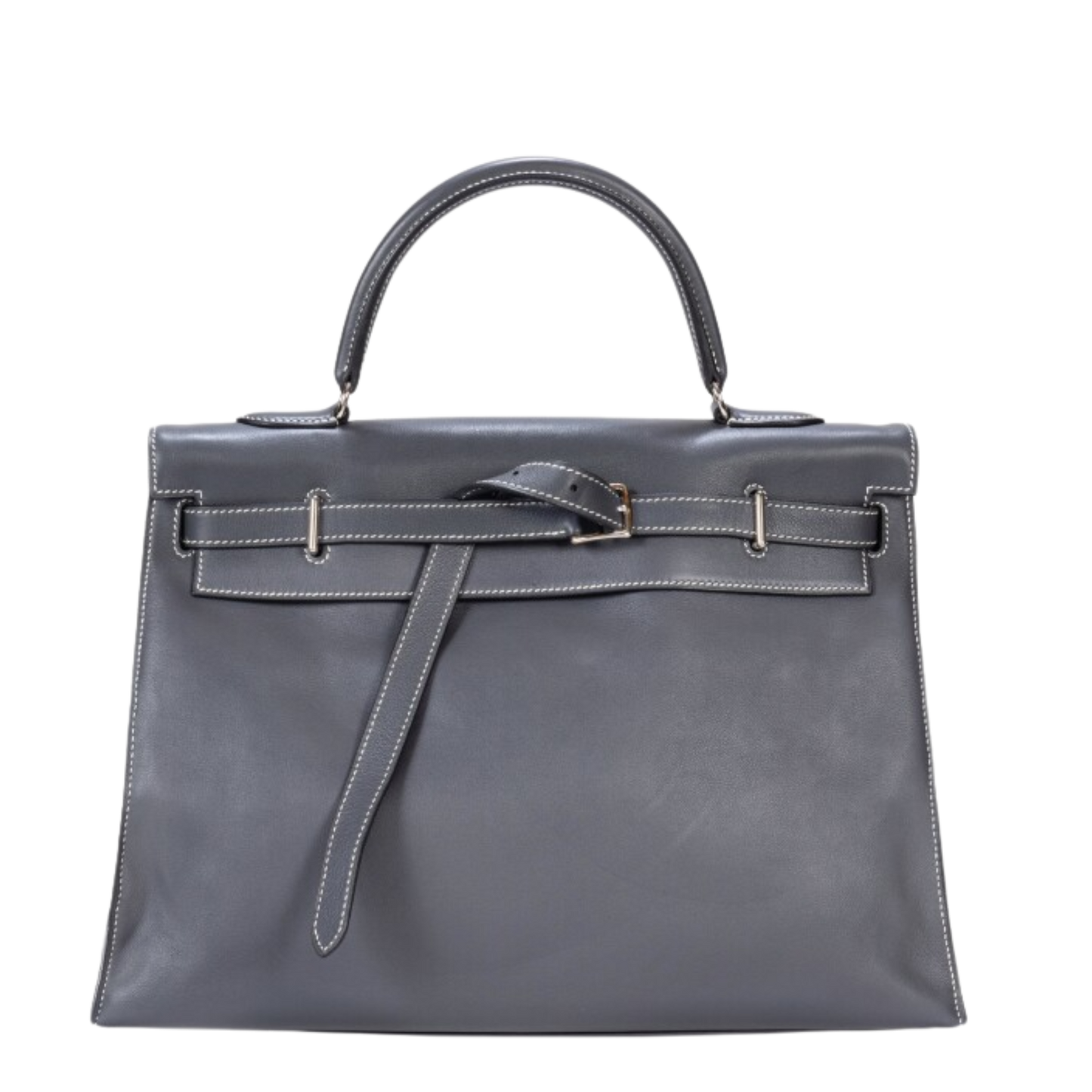 Hermes Kelly Flat Etain Swift Leather