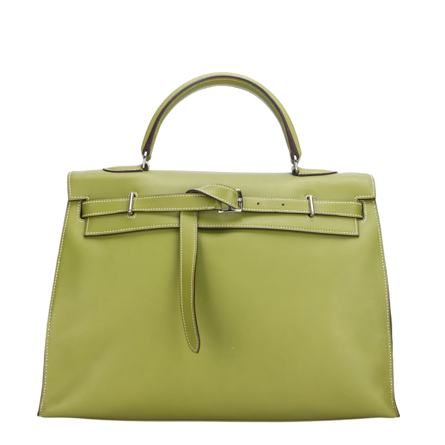 Hermes Kelly Flat Vert Anis Swift Leather
