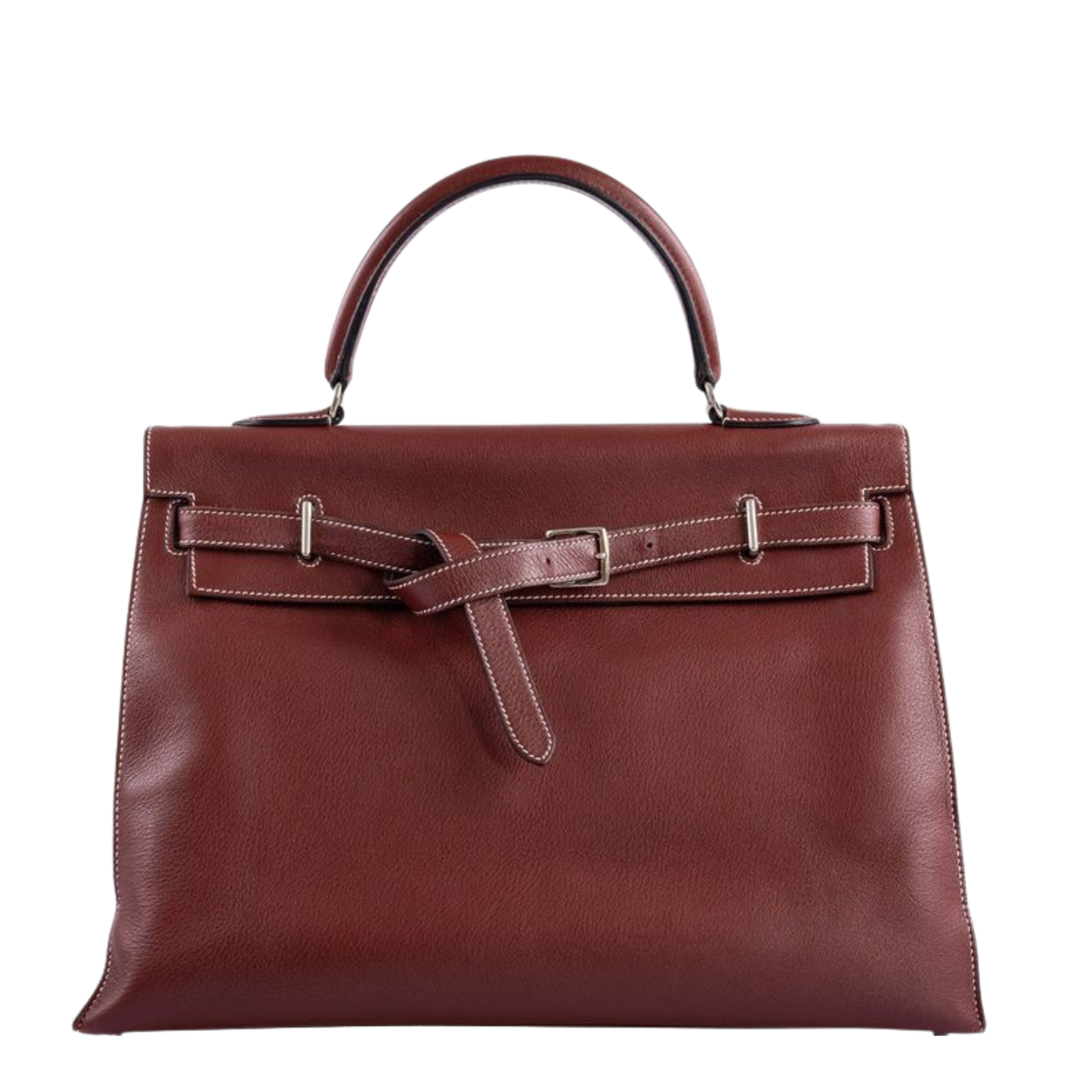 Hermes Kelly Flat Rouge H Swift Leather