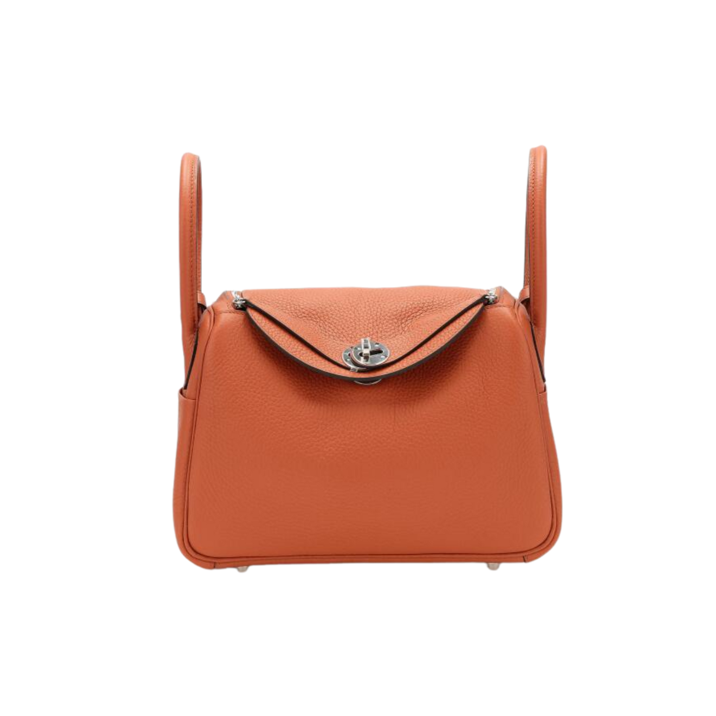 Hermes Lindy 26 Cuivre Clemence Leather