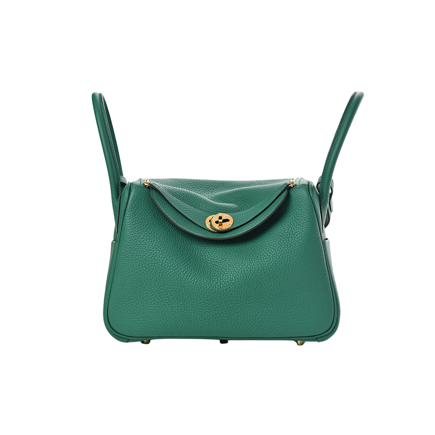 Hermes Lindy 26 Vert Vertigo Clemence Leather