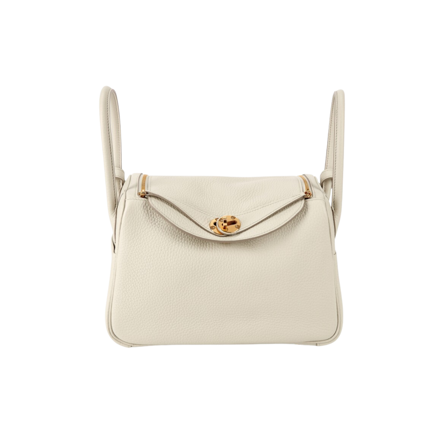 Hermes Lindy 26 Beton Clemence Leather