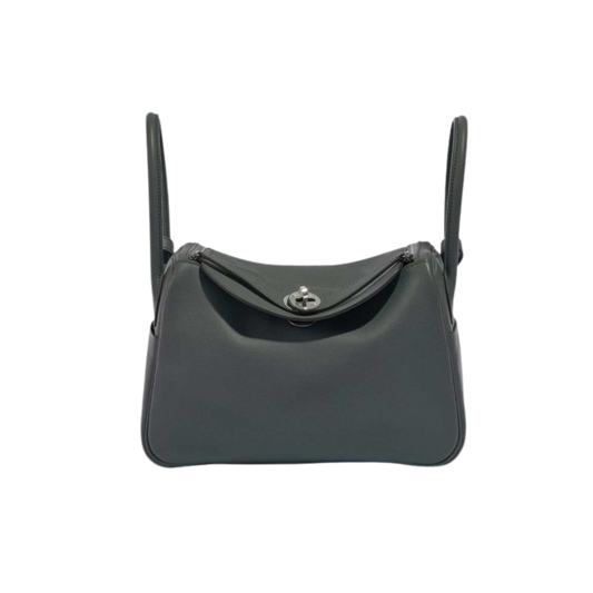 Hermes Lindy 26 Vert Amande Evercolor Leather