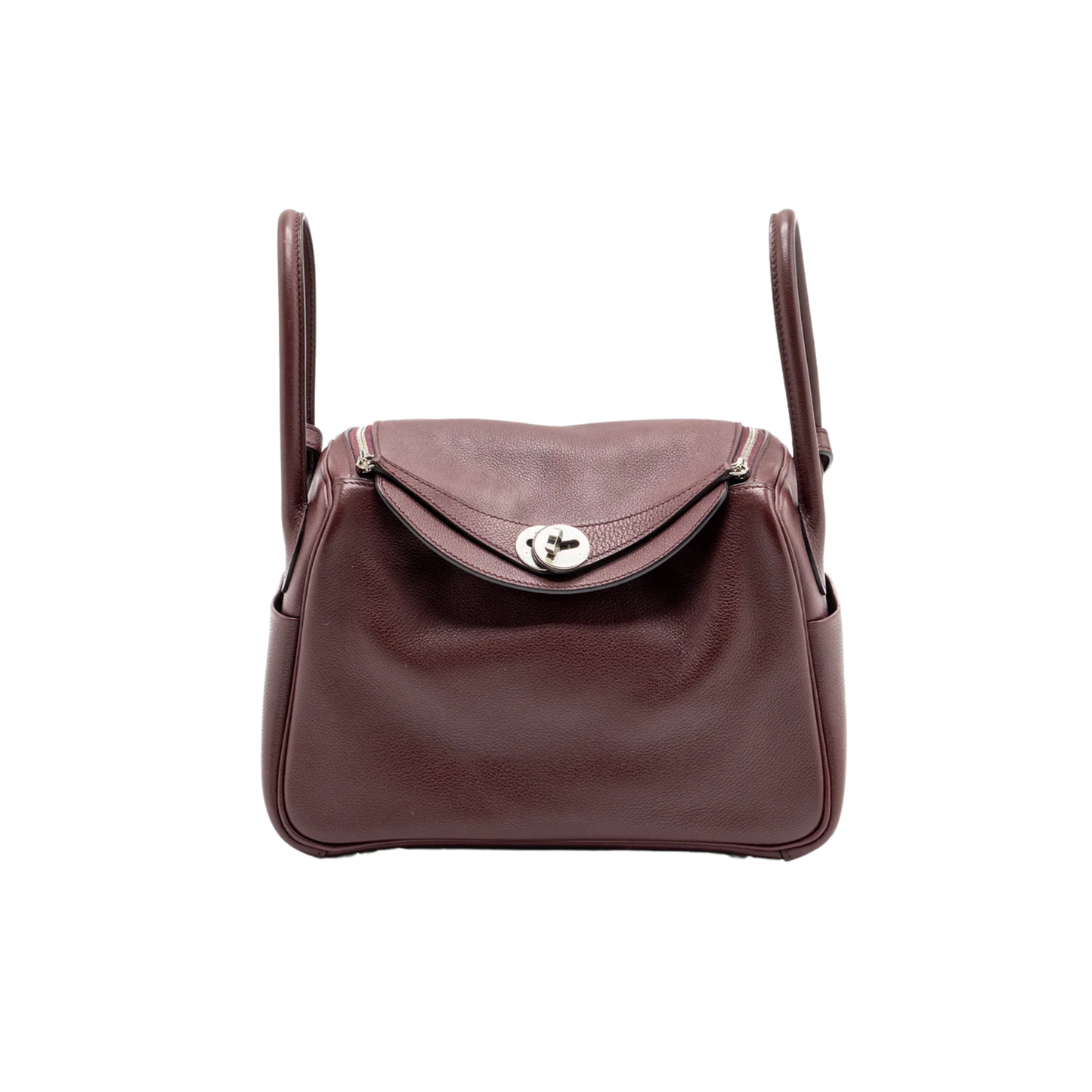 Hermes Lindy 26 Bordeaux Evercolor Leather