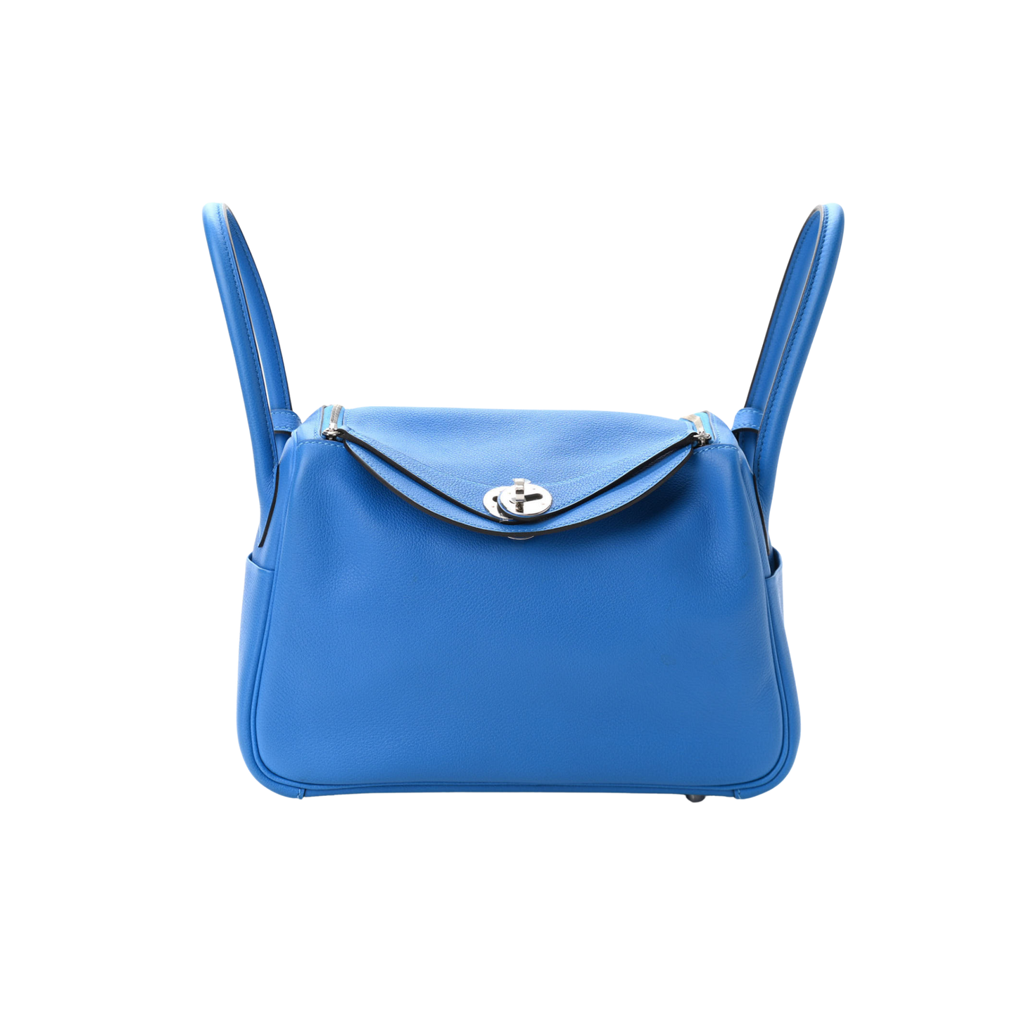 Hermes Lindy 26 Bleu Hydra Evercolor Leather