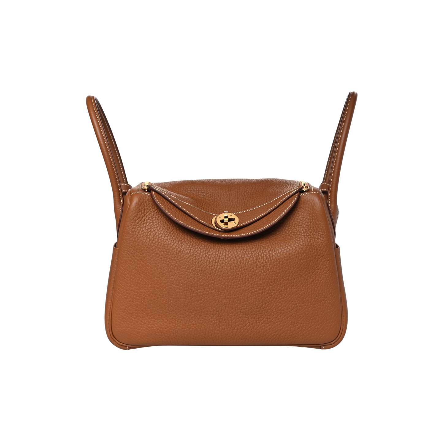 Hermes Lindy 26 Gold Clemence Leather