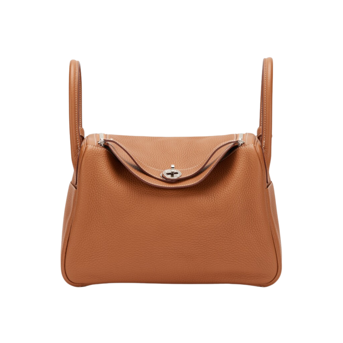 Hermes Lindy 30 Gold Clemence Leather