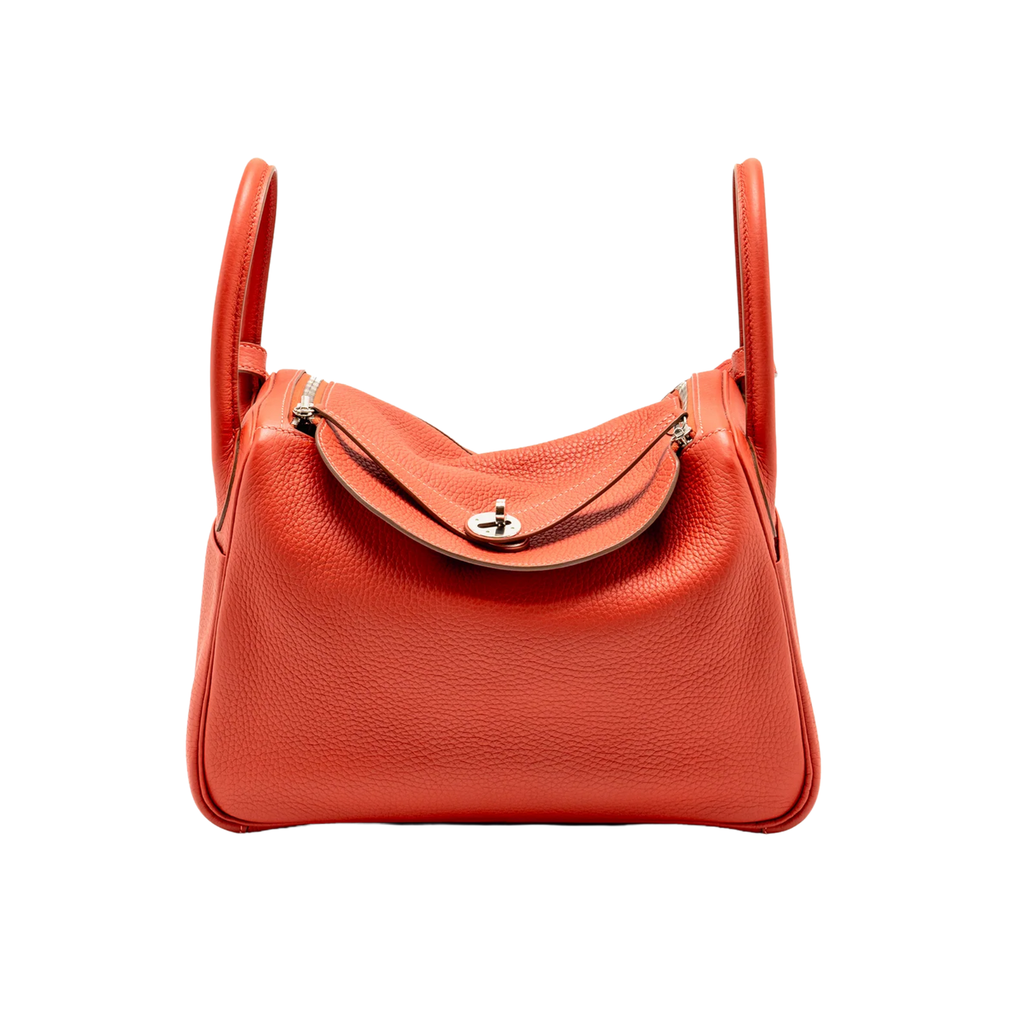 Hermes Lindy 30 Sanguine Clemence Leather