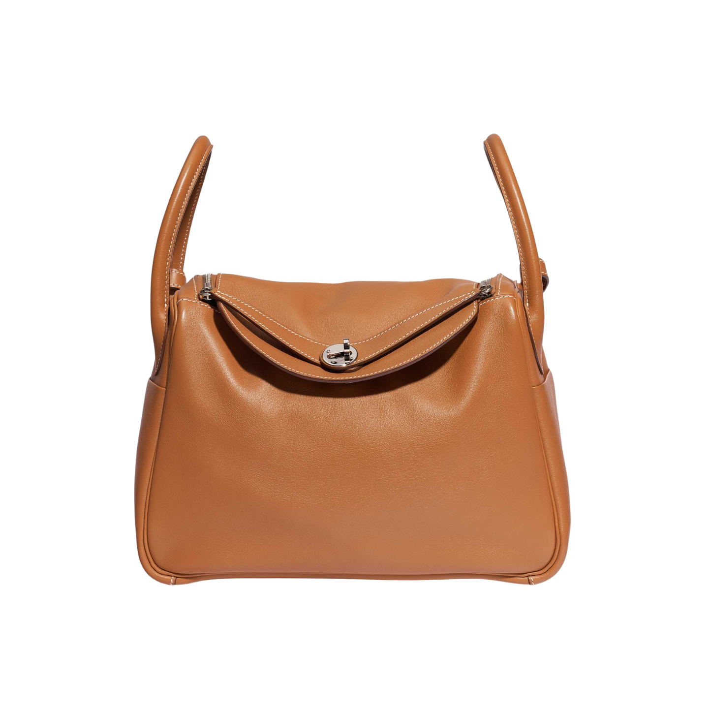 Hermes Lindy 30 Gold Swift Leather
