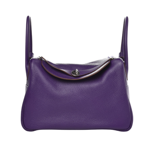 Hermes Lindy 34 Iris Clemence Leather
