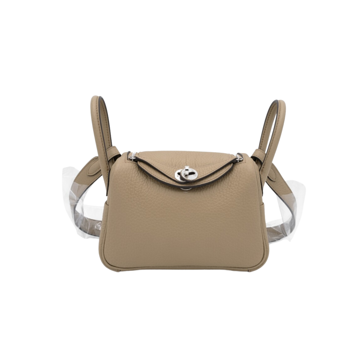 Hermes Lindy Mini Beige Marfa Clemence Leather