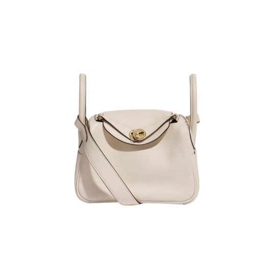 Hermes Lindy Mini Nata Swift Leather